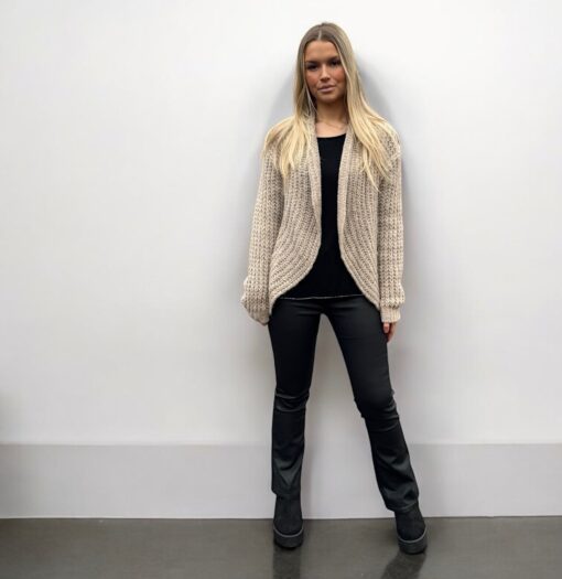 Circle cardigan, havre