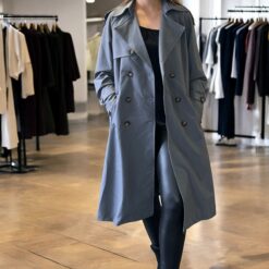 Trenchcoat Grå