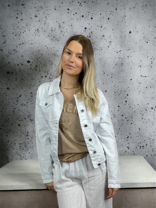 Jeanny Jeansjacka VIT