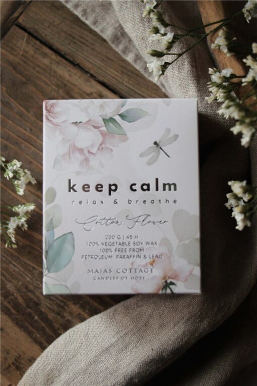 Majas Doftljus Keep Calm Relax & Breathe 200g - Bild 2