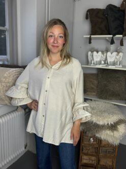 Freja blaus beige