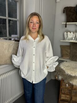 Freja blaus vit