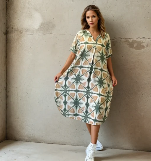 Maisy dress - Grön
