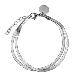 Angeline layer bracelet, steel 299 SEK