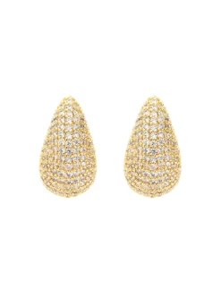 Corinne crystal small earring gold 399 SEK