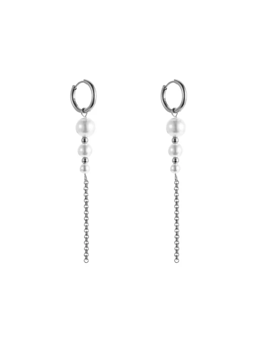 Sienna multipearl earring steel 349 :- - Bild 2