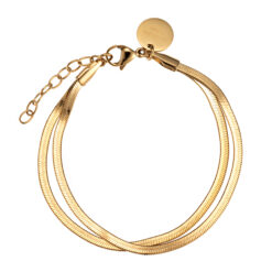 Angeline layer bracelet, gold 299 SEK