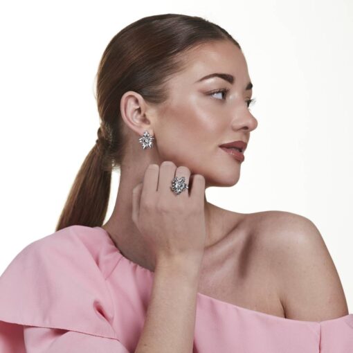 Lilly crystal ring steel 399 SEK - Bild 3