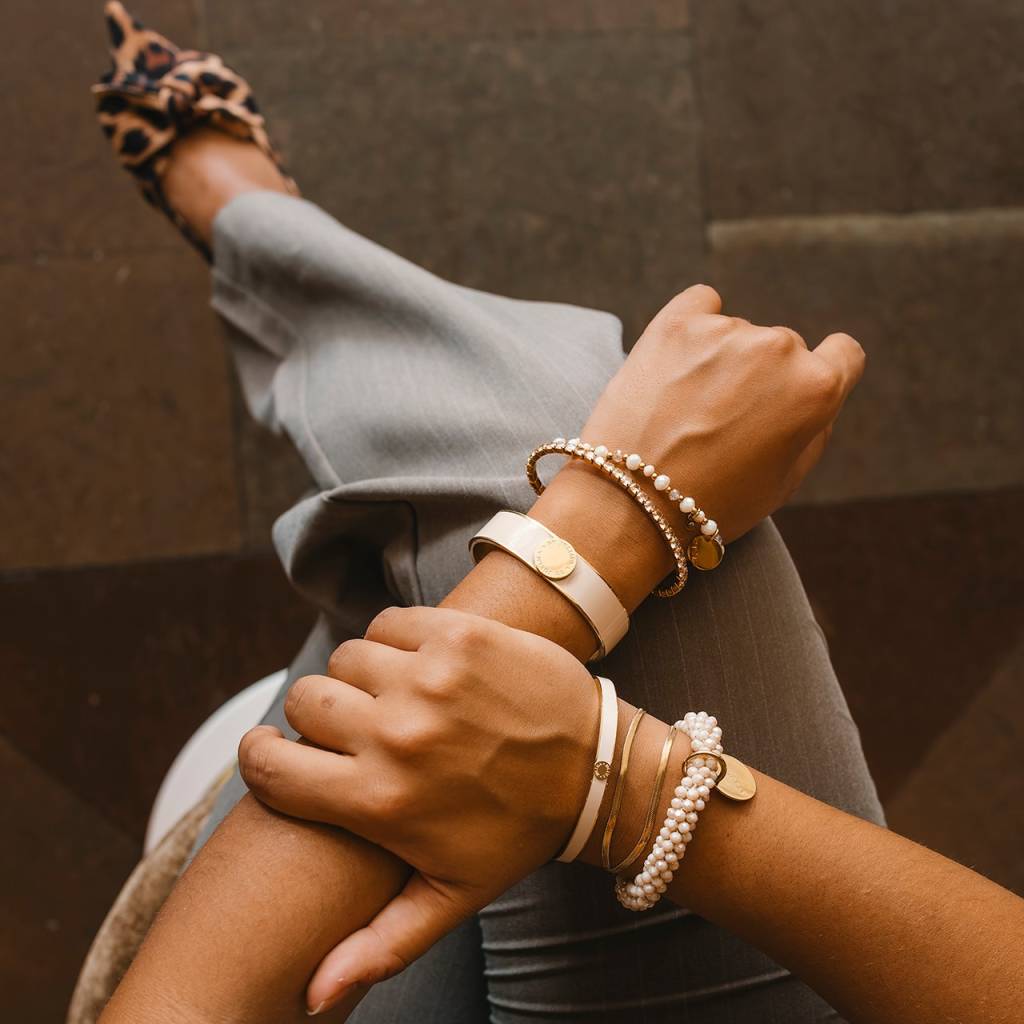 Barcelona bangle, nude gold 649 SEK - Bild 3