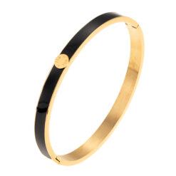Palermo bangle black gold 449 SEK
