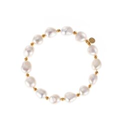 Pearl love bracelet, gold 449 SEK
