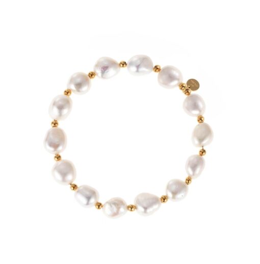 Pearl love bracelet, gold 449 SEK