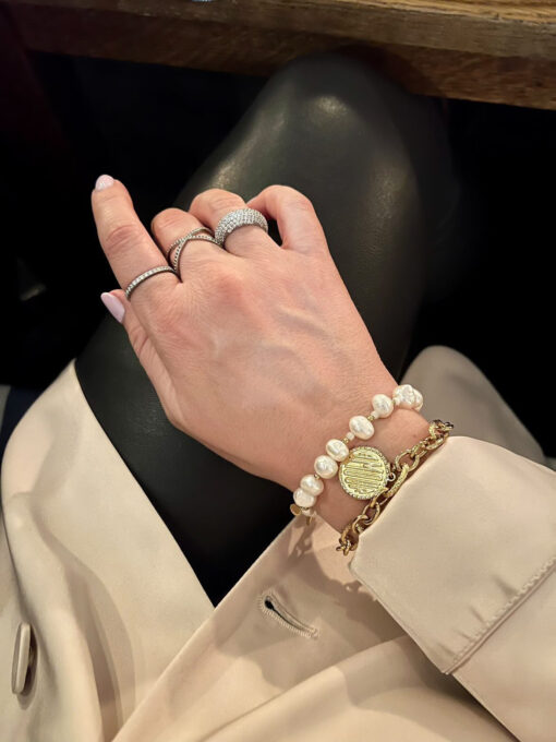 Pearl love bracelet, gold 449 SEK - Bild 2
