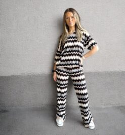 SKÖNT TRENDIGT SET svart onesize 36-42
