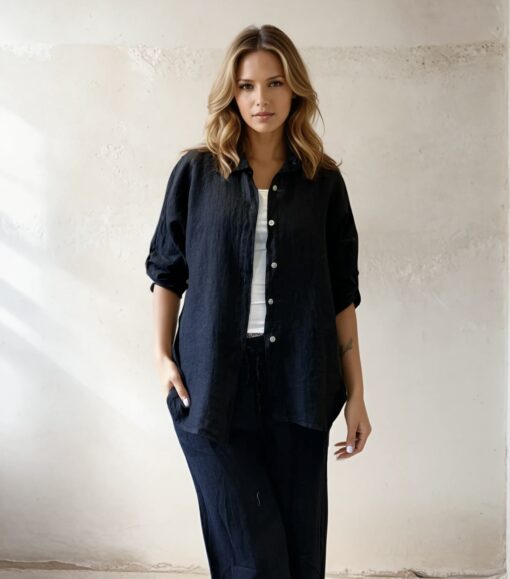 FELICIA linneblus - Navy