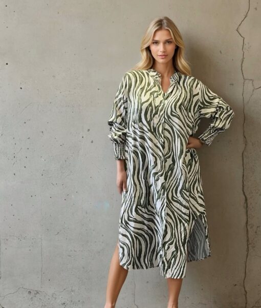Zebra dress - Army