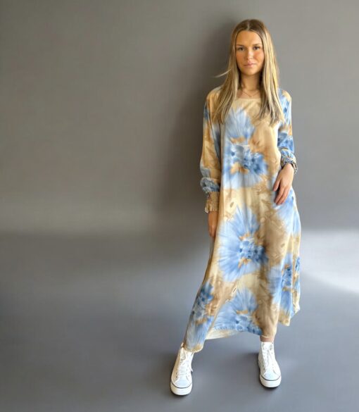 Dreamy dress - blå/beige