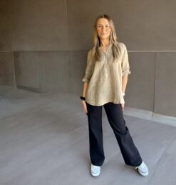 Alice linneblus - Beige