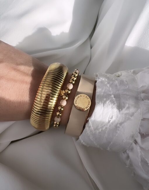 Barcelona bangle, nude gold - Bild 2