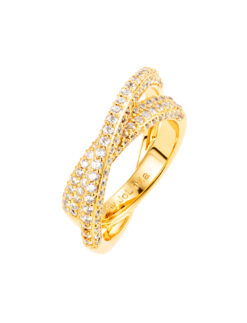 Donna twist ring guld