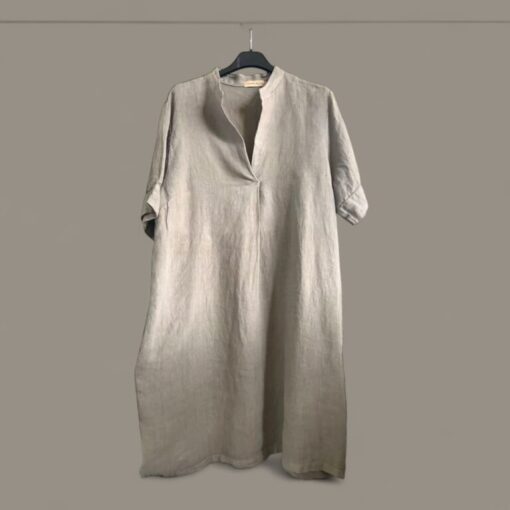 Daisy linendress - Taupe