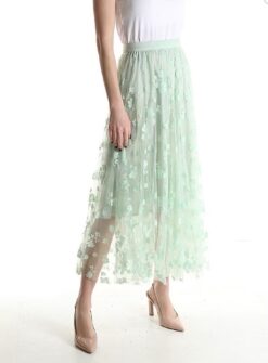 Flowerskirt- green