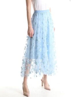 Flowerskirt- blue