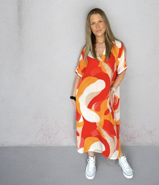 swirl dress red - Bild 2