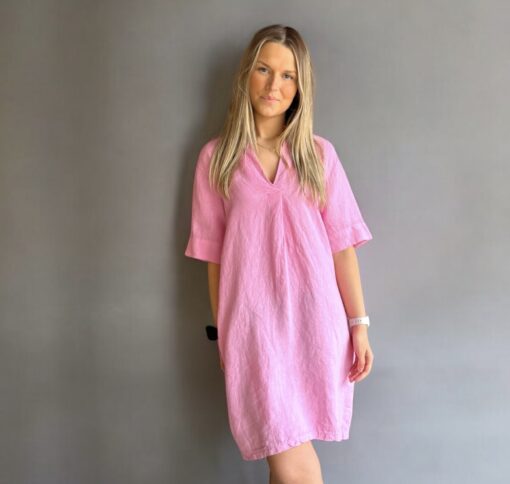 Daisy linendress - Rosa - Bild 2