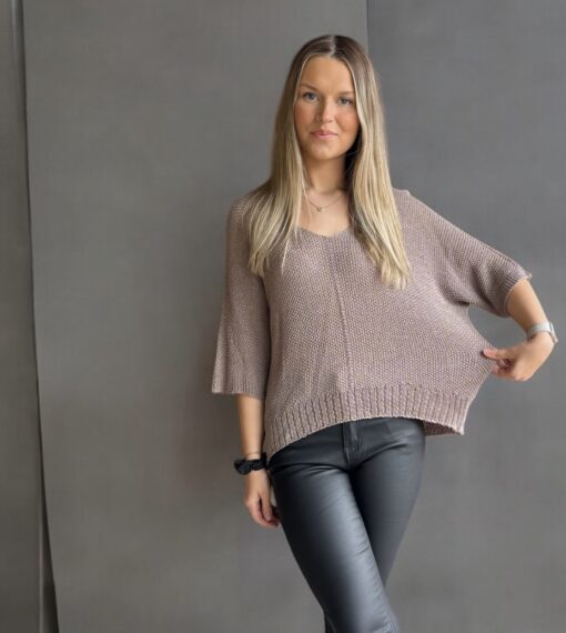 Luna tröja Taupe