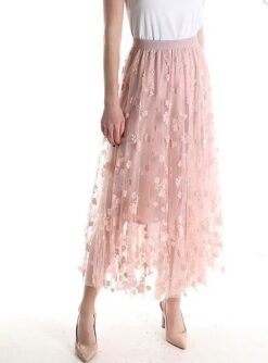 Flowerskirt- pink