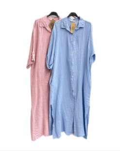 Diza Blue, 100% linne