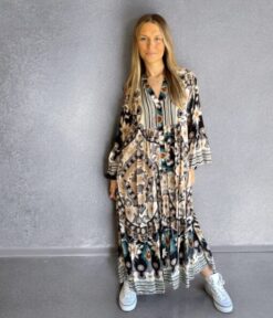 ••ZASSIDRESS- Flowermix Black