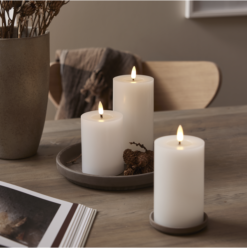 LED Blockljus Flamme Flow 17,5