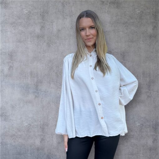 Carly Blouse, White