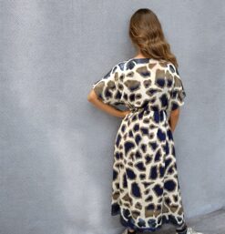 Ayla Safari Dress - Blå