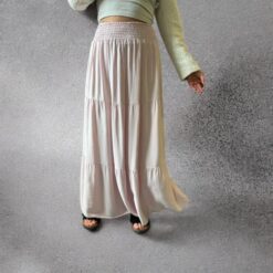 Idril viskoskjol Puderrosa