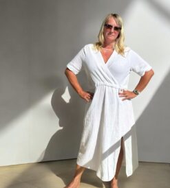 Linnea dress - VIT
