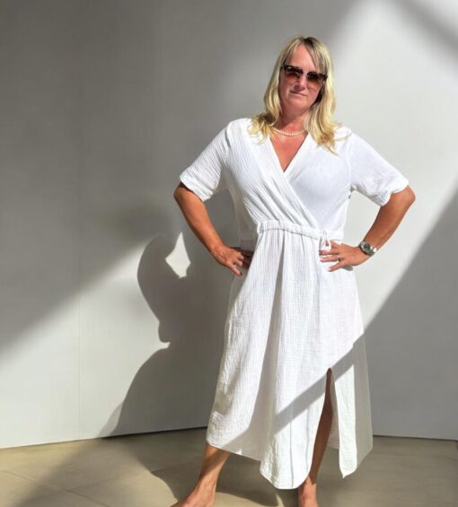 Linnea dress - VIT