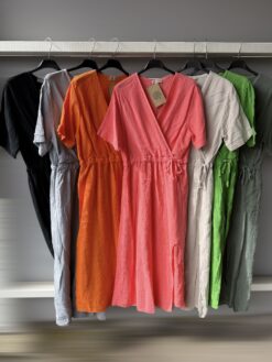 Linnea dress - äppelgrön