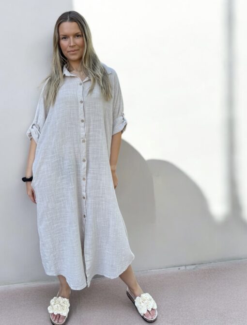 Maya dress- BEIGE