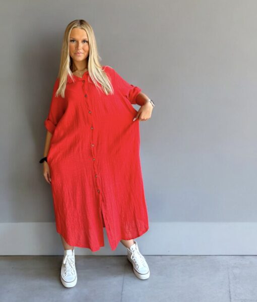 Maya dress- RED - Bild 2