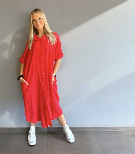 Maya dress- RED