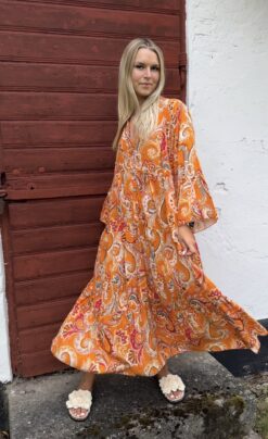 Zassi – Amber longdress orange