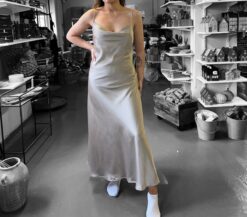 Beatrice Dress, Champagne