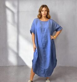 Andrea linendress-Jeans