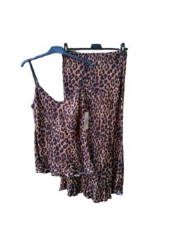 Glammy Set mörk Leo , Kjol och linne