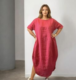 Andrea linendress-Rosso