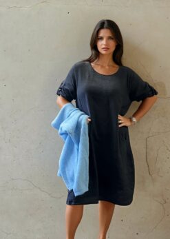 *NYHTET* Amanda linendress marin