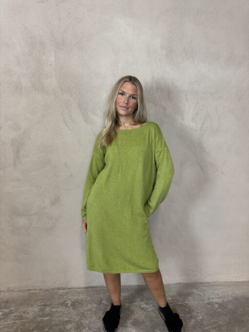 Basic Dress- viskosmix Salvia - Bild 2